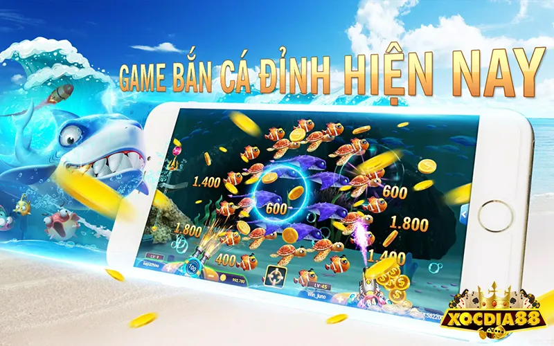 Đồ họa sống động trong Bắn Cá Tiên 3D XOCDIA88
