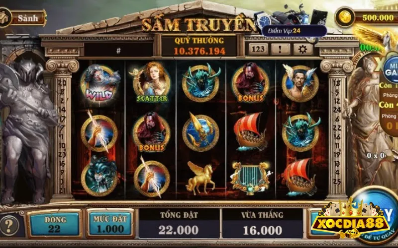 Thông tin game nổ hũ Sấm Truyền XOCDIA88